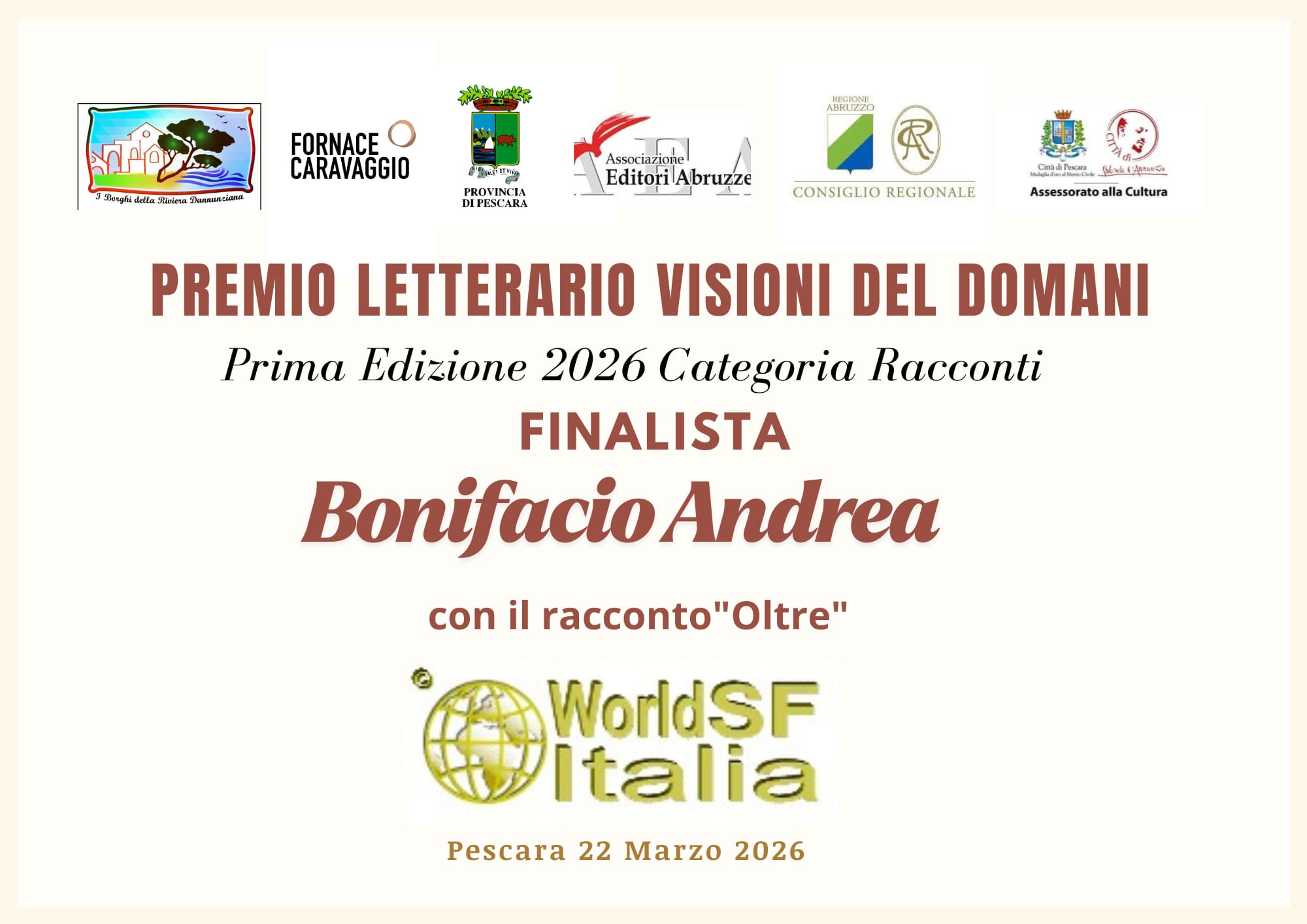 Finalista Racconti