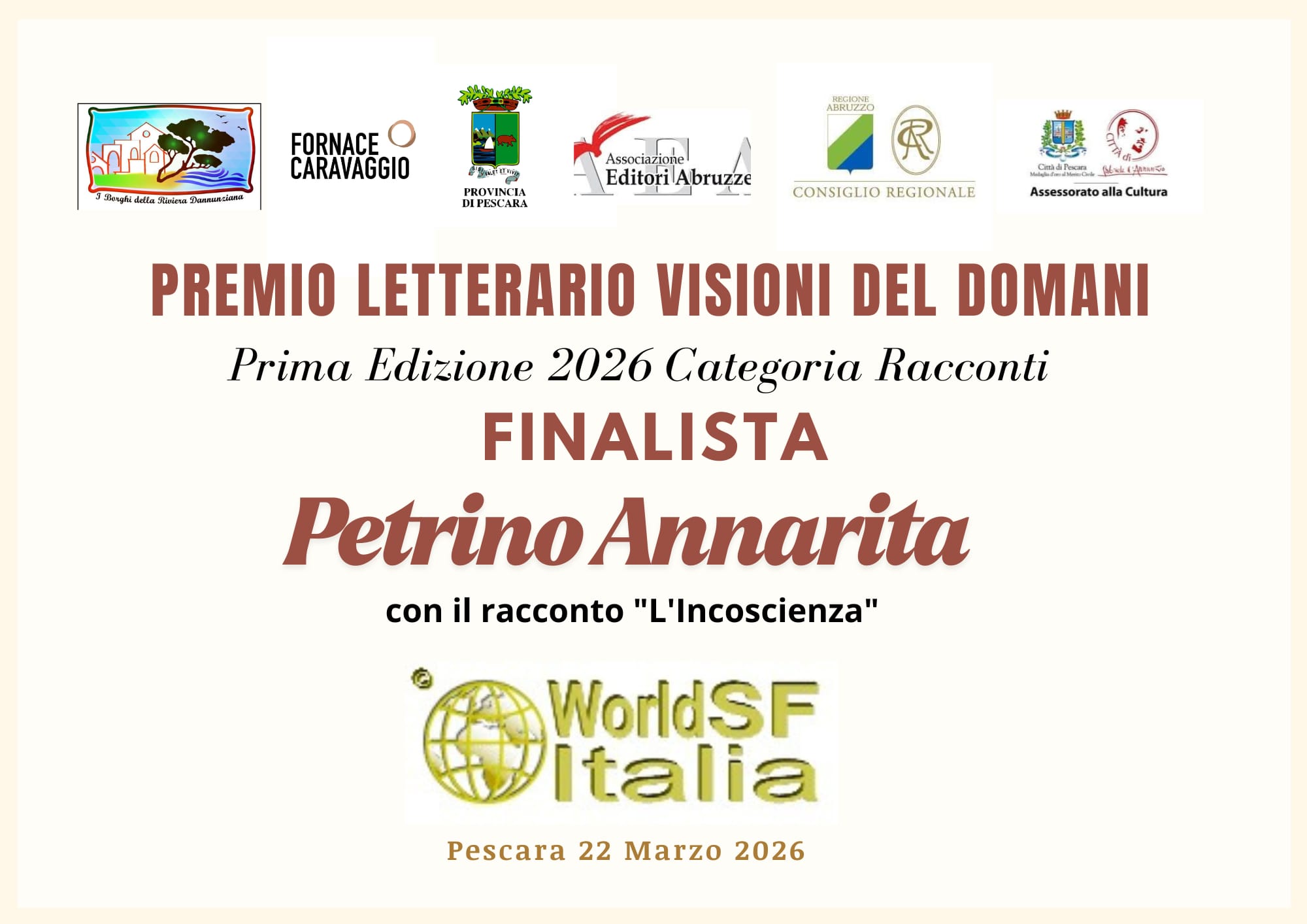 Finalista Racconti